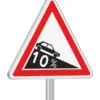 A16-1000-Classe 1-Descente dangereuse (spécifier le %) TALIAPLAST | 523219
