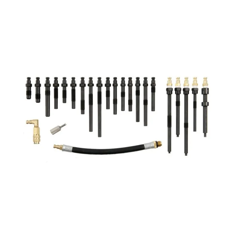 Adaptateurs pour compressiomètre et testeur d'étanchéité de cylindre, 23 pcs - KS Tools | 150.1775