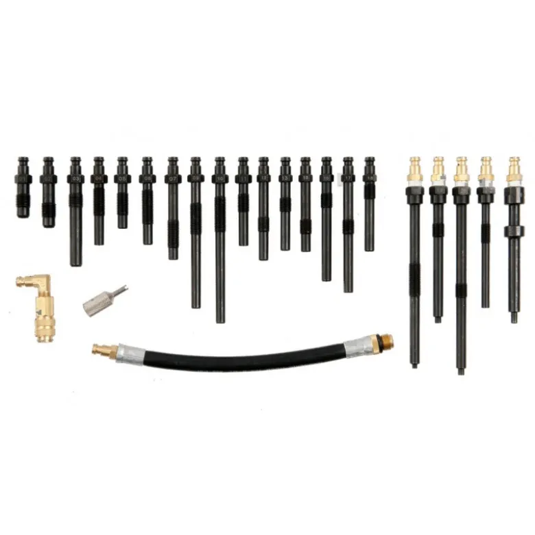 Adaptateurs pour compressiomètre et testeur d'étanchéité de cylindre, 23 pcs - KS Tools | 150.1775