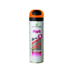 AEROSOL TRACEUR CHANTIER ORANGE FLUO 500ML - Sodise | 10106
