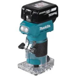 Affleureuse LXT - 18 V Li-Ion, Ø 6 mm, 3 Ah + BL1830 + DC18SD - Makita |