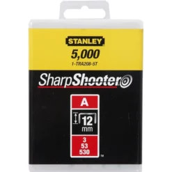 Agrafes 12 mm type A - boîte de 1000 pièces - STANLEY | 1-TRA208T