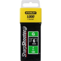 AGRAFES 8MM TYPE G - BOITE DE 1000 PIÈCES STANLEY 1-TRA705T