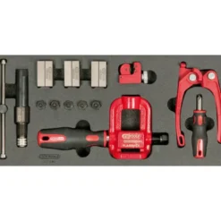 Appareil à collet pour durite de frein, 15 pcs - KS Tools | 122.1290