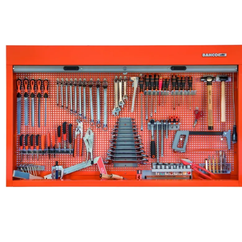 Armoire 1 800 mm avec volet roulant + kits d’outils multi-usages - 110 pcs - Bahco | 1495CS18TS1
