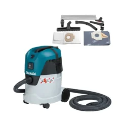 Aspirateur Makita 1200W 25 Litres + ACCESSOIRES modèle VC2512L