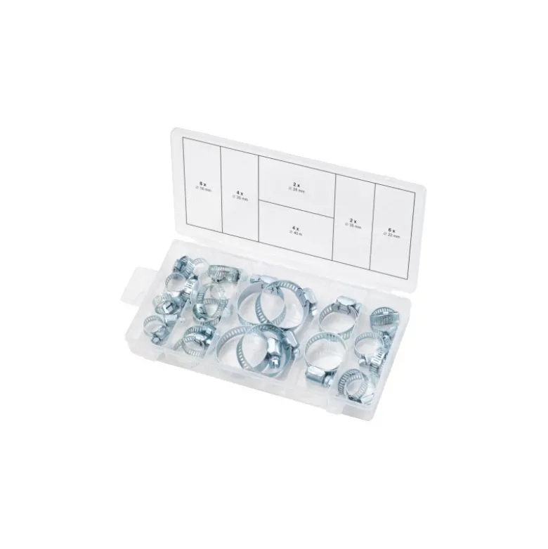 Assortiment de colliers de serrage x26 - KS Tools | 970.0070