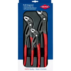 Assortiment de 3 pinces multiprises Cobra® 180mm, 250mm et 300mm - KNIPEX | 00 20 09 V02