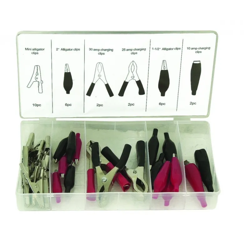 Assortiment 28 pinces crocodile - Sodise | 14108
