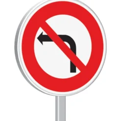 B2a-850-Classe 1-Interdiction de tourner à gauche TALIAPLAST | 523702