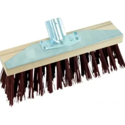 BALAI DE CANTONNIER CRYNOVIL ROUGE 32CM AVEC GRATTOIR TALIAPLAST | 360102