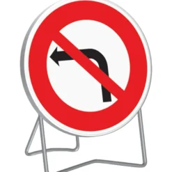 B2a 850 T1 INTERDIT DE TOURNER A GAUCHE TALIAPLAST | 524003