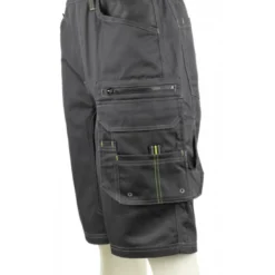 Bermuda - BARVA - 60% CO/40% PES 270g/m2 + Oxford - Anthracite/Lime - COVERGUARD | 5BAS150
