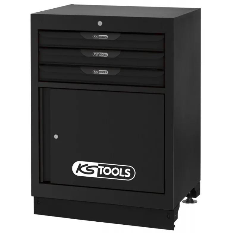 Bloc 3 tiroirs + porte 26'' pour SRM - KS Tools | 810.8003