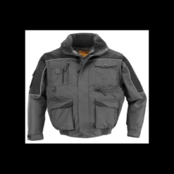 Blouson multipoches Gris / noir RIPSTOP -manches amovibles - Coverguard | 5BMRI