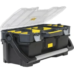 BOITE, CAISSE A OUTILS AVEC ORGANISEUR 50CM STANLEY STST1-70317