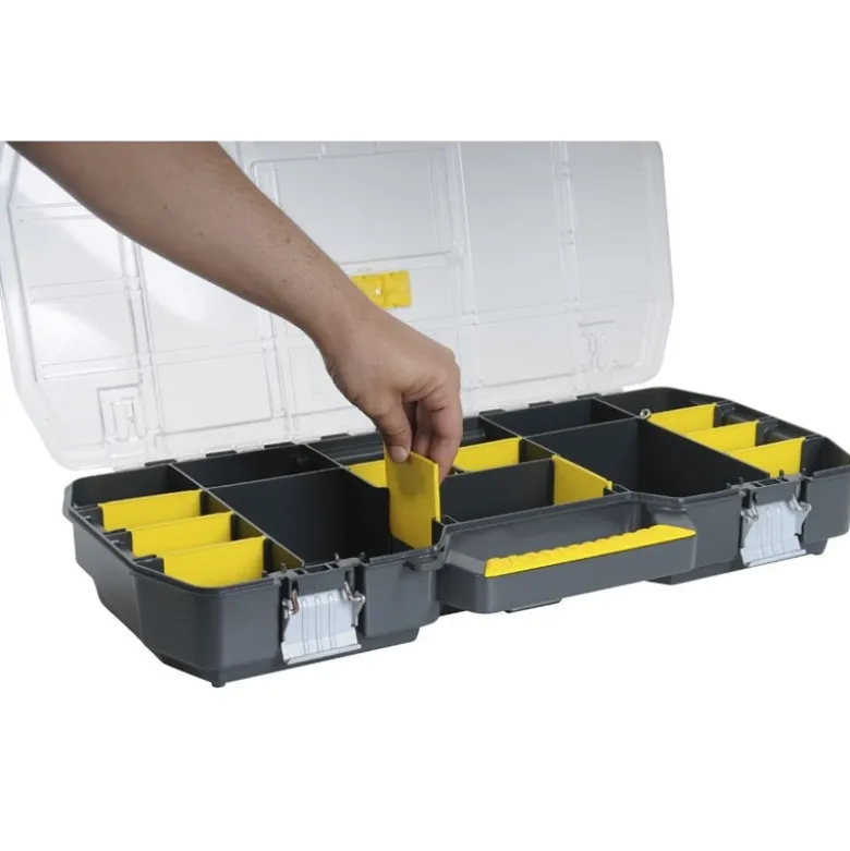 BOITE, CAISSE A OUTILS AVEC ORGANISEUR 50CM STANLEY STST1-70317