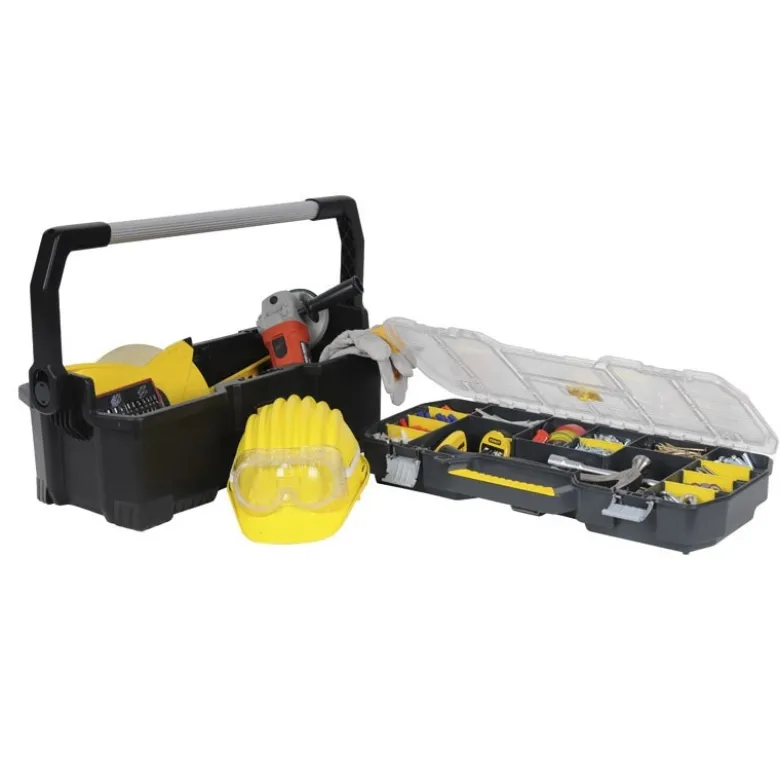 BOITE, CAISSE A OUTILS AVEC ORGANISEUR 50CM STANLEY STST1-70317