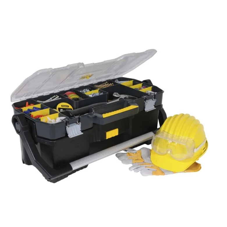 BOITE, CAISSE A OUTILS AVEC ORGANISEUR 50CM STANLEY STST1-70317