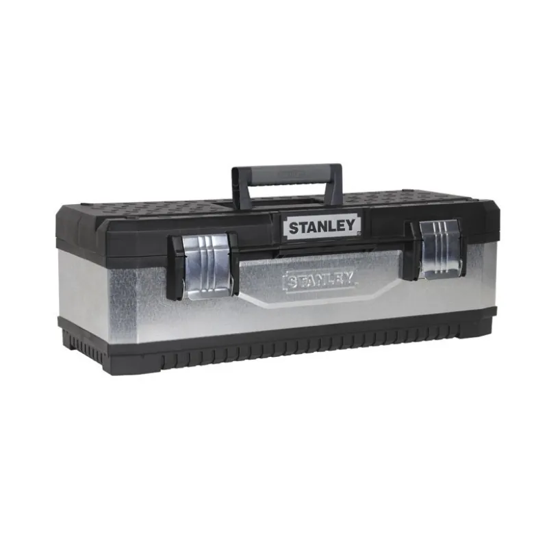 BOITE, CAISSE A OUTILS BI MATIÈRE GALVANISEE 51CM STANLEY 1-95-618