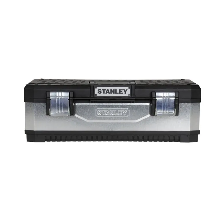 BOITE, CAISSE A OUTILS BI MATIÈRE GALVANISEE 66CM STANLEY 1-95-620