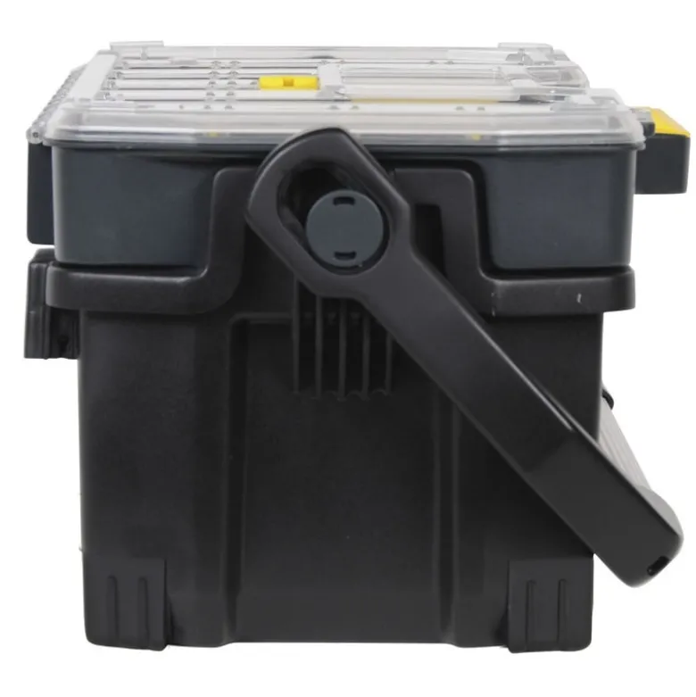 BOITE, CAISSE A OUTILS 60CM AVEC ORGANISEUR TRANSPARENT STANLEY 1-97-514