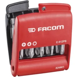 BOITE DE 10 EMBOUTS 50 MM (PH, PZ, TORX) FACOM | E.612PB
