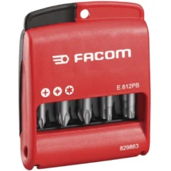 BOITE DE 10 EMBOUTS 50 MM (PH, PZ, TORX) FACOM | E.612PB