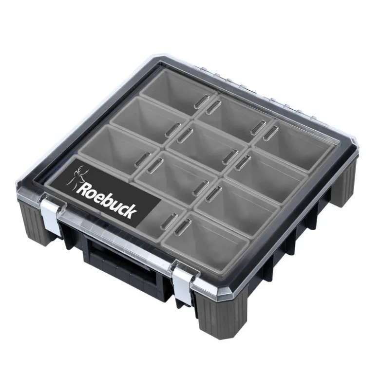 BOITE DE RANGEMENT A COMPART. AMOVIBLES - 389X400X110MM - ROEBUCK | 7851563