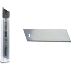 BOITE DE 10 x 10 LAMES DE CUTTERS 18MM - 10 DISTRIBUTEURS 10 LAMES STANLEY 1-11-301