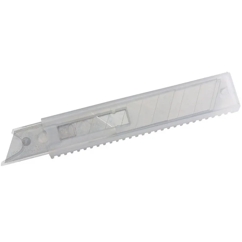 BOITE DE 10 x 10 LAMES DE CUTTERS 18MM - 10 DISTRIBUTEURS 10 LAMES STANLEY 1-11-301