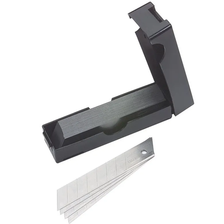 BOITE DE 10 x 10 LAMES DE CUTTERS 18MM - 10 DISTRIBUTEURS 10 LAMES STANLEY 1-11-301