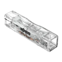 Borne WAGO 2773 Inline 2x4mm² rigide - Wago | 2773-2401