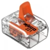 Borne WAGO 221 2x6mm² à leviers souple & rigide - Wago | 221-612