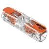 Boîte de 12 bornes WAGO 221 Inline 2x4mm² à leviers souple & rigide - Wago | 221-2411/995-012