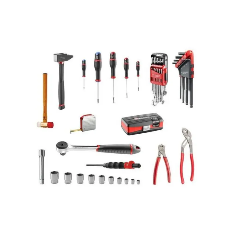 Boîte à outils métallique 5 cases complète Facom | BT.11A19IM