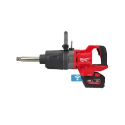 Boulonneuse à chocs FUEL Carré 1'' avec poignée en D et nez LONGUES, 18V, Bluetooth, 12.0Ah - Milwaukee | 4933499251