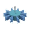 Brosse éventail à fils nylon pour perceuses Ø 100mm, Grain 80, Ø queue 6mm, Qté 1 Makita | D-45749