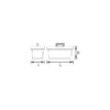 CAISSE A OUTILS METALLIQUE 5 CASES - VIDE - SAM | 605-R