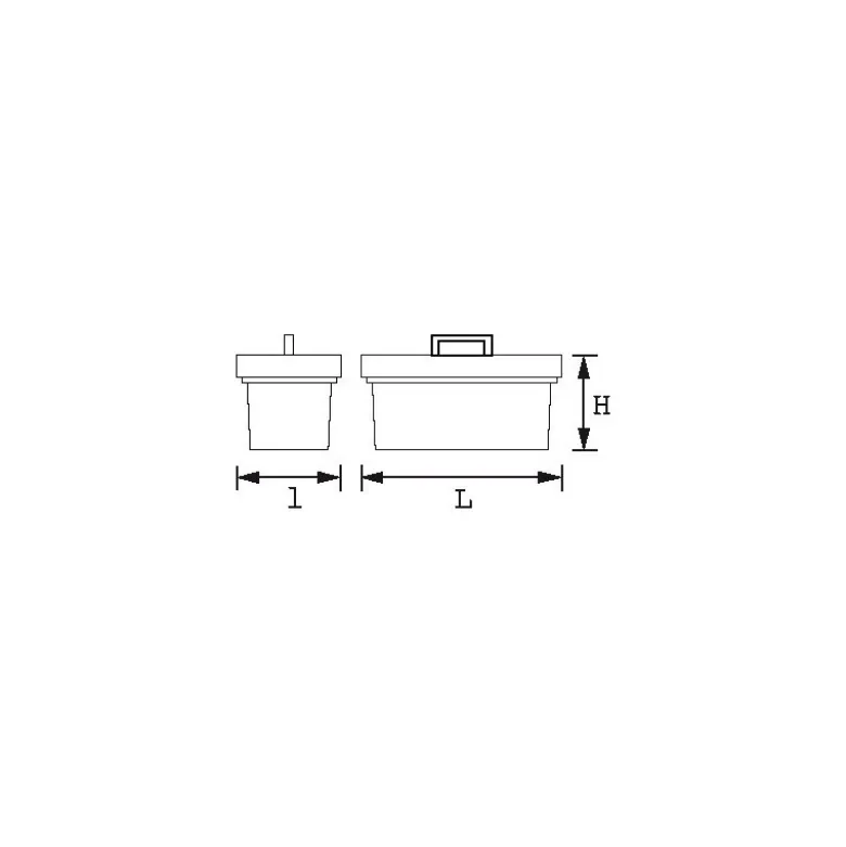 CAISSE A OUTILS METALLIQUE 5 CASES - VIDE - SAM | 605-R
