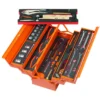 Caisse à outils métallique avec 69 outils à usage général dans modules mousse - Bahco | 3149-ORFF1