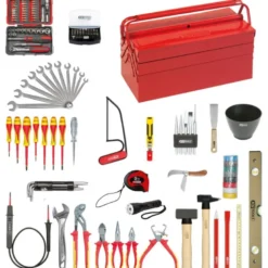 Caisse à outils 124pcs isolées 1000V - KS Tools | 117.0200