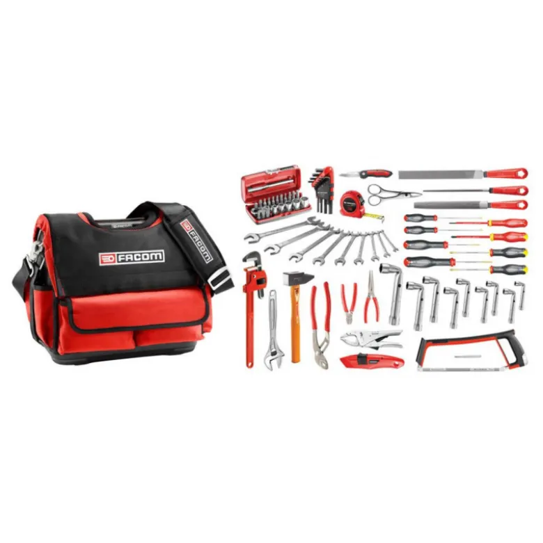 CAISSE (SAC) A OUTILS TEXTILE 14'' MINI PROBAG FACOM SET D'OUTILS 79 pièces BST14.SG3A