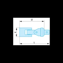Cardan articulé 3/4" pour douille cliquet et rallonge | outillage Facom carré 3/4" Facom | K.240SR