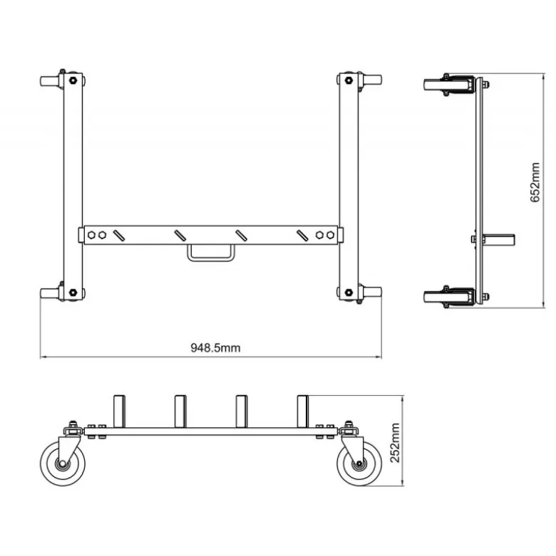 Casier de stockage pour tas automobiles - Bahco | BH1CD680ST