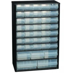 Casiers de rangement de 465 x 306 x 147 mm - comprenant 40 tiroirs Sodise | 09007