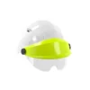 Casque de chantier Orizon Blanc avec visière jaune fluo + lunettes Taliaplast | 563717