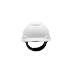 Casque de sécurité 3M™ H700 blanc, non ventilé, avec harnais standard et basane synthétique