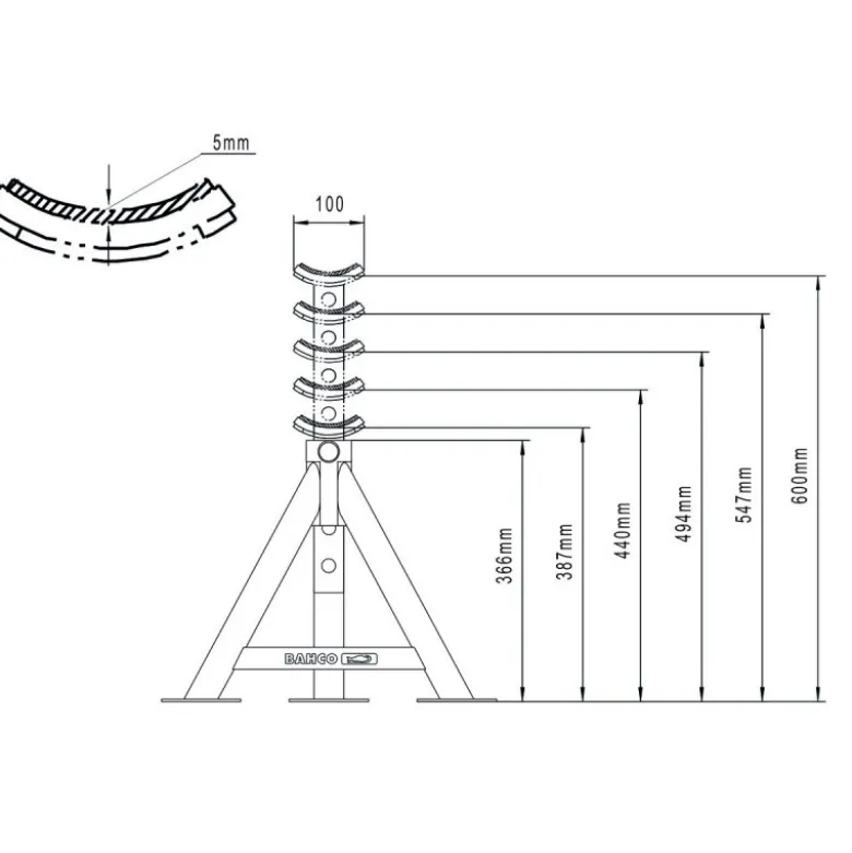 1 CHANDELLE POUR PL 8T - Bahco | BH3HD8000