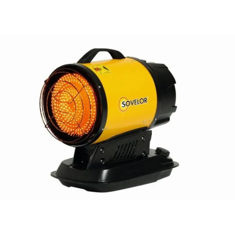 Chauffage radiant portable au fuel à combustion directe Sovelor | MINISUN